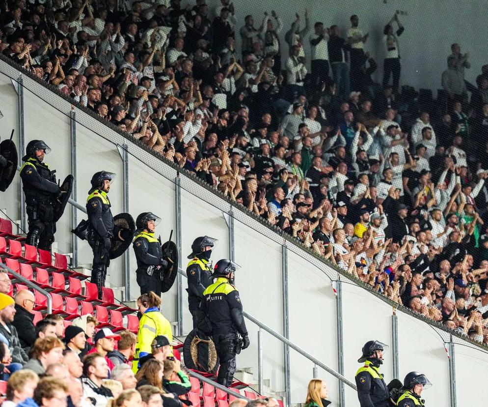 Piłkarze Legii zatrzymani przez holenderską policję