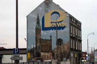 Pewex w Gdańsku - mural