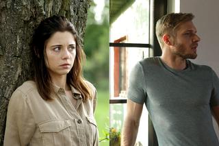 M jak miłość. Artur (Tomasz Ciachorowski), Iza (Adriana Kalska)