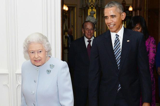 Barack Obama, królowa Elżbieta II