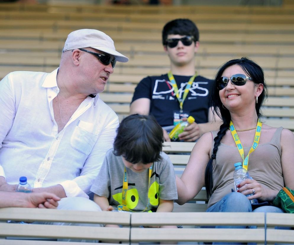 Ryszard Rynkowski z rodziną