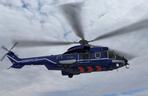 Niemiecki H225 Super Puma należący do Bundespolizei