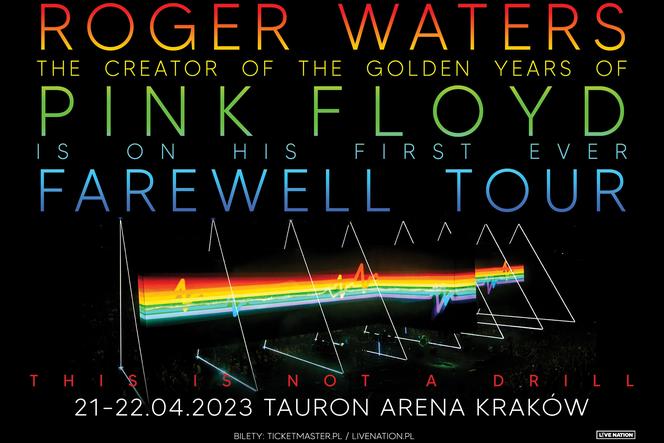 Roger Waters na dwóch koncertach w Polsce w ramach trasy This Is Not A Drill! [DATY, MIEJSCE, BILETY]