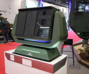 Głowica radaru Tuga i systemu optoelektronicznego na MSPO 2024