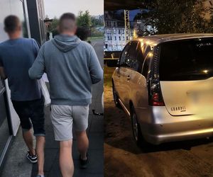 Złodziej mitsubishi zszokował policjantów! Po tym co zrobił, nie musieli go nawet szukać