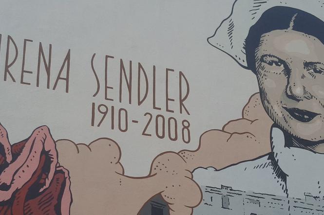 Mural Ireny Sendlerowej w Rzeszowie oficjalnie odsłonięty