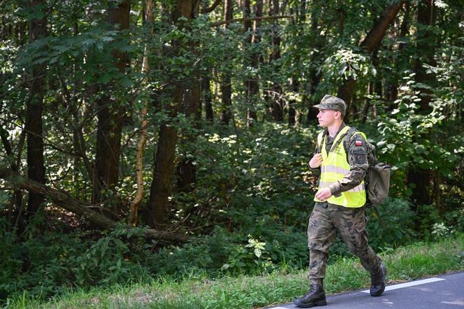 Poszukiwania obiektu powietrznego w pow. zamojskim - dzień trzeci