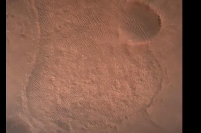 Lądowanie na Marsie - tak wygląda film, gdzie słychać dźwięk z Czerwonej Planety [WIDEO]