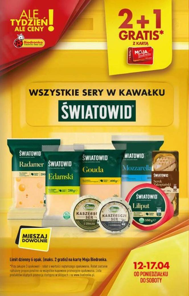 Sery w kawałku  2 +1 gratis