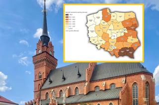 To najpobożniejsza diecezja w Polsce. Tutaj najwięcej osób chodzi do kościoła!