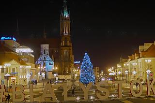 Białystok. Dekoracje świąteczne 2019/2020