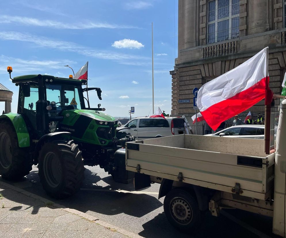 Protest rolników na Wałach Chrobrego w Szczecinie. O co walczą demonstranci?