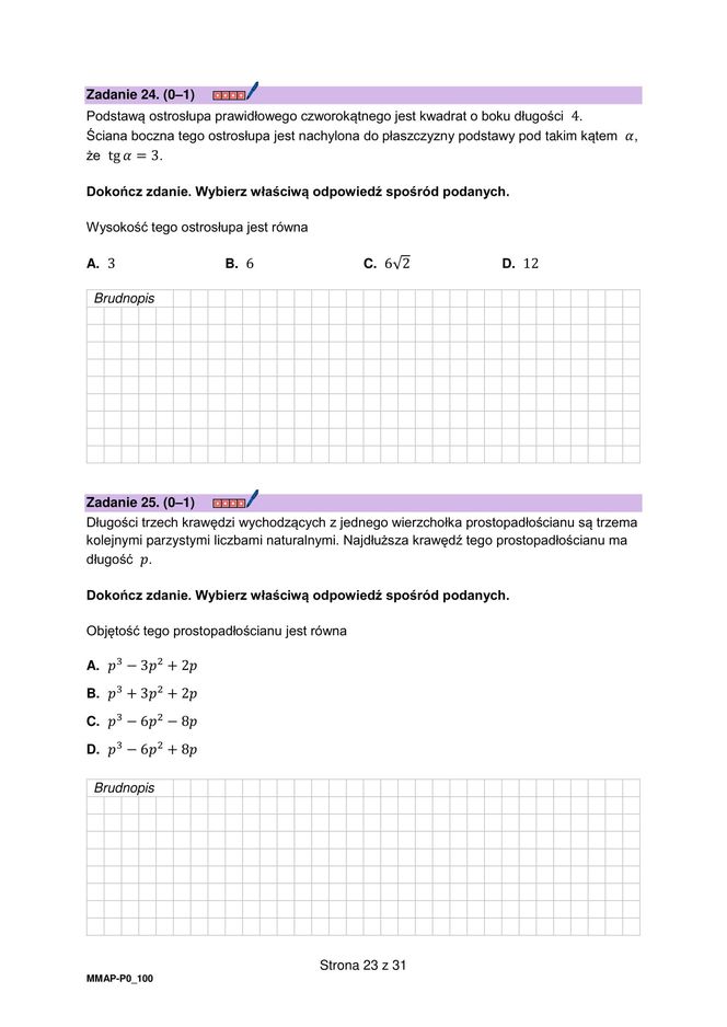 Matura próbna z matematyki. Mamy arkusz zadań CKE 