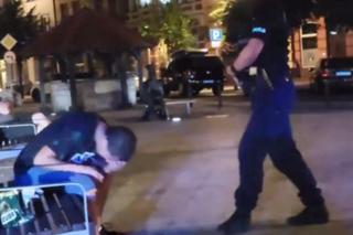 Pił piwo na ławce, policja użyła gazu. Kontrowersyjna interwencja w Brodnicy