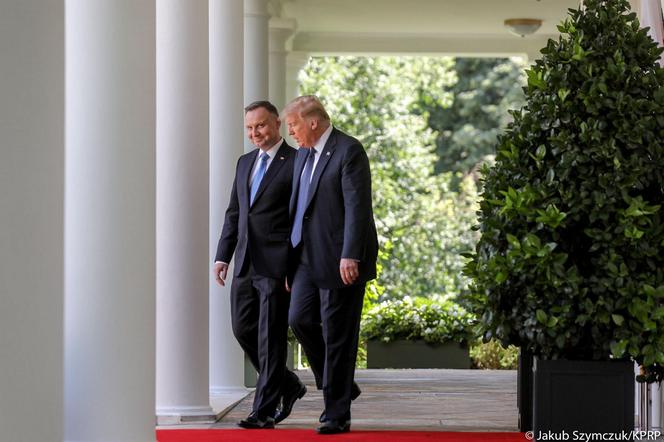 Andrzej Duda, Donald Trump