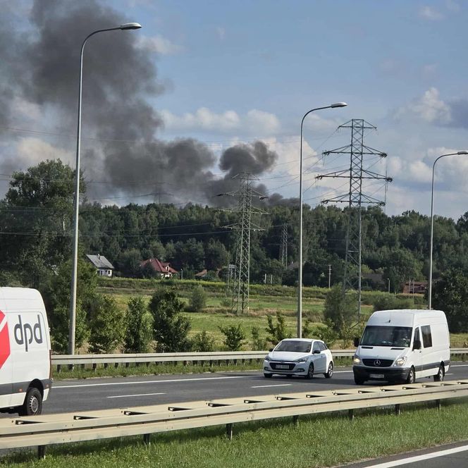 Dwa poważne zdarzenia na A4 w Małopolsce. Autostrada częściowo zablokowana w obu kierunkach