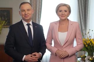 Andrzej Duda z żoną złożyli życzenia z okazji Dnia Ojca