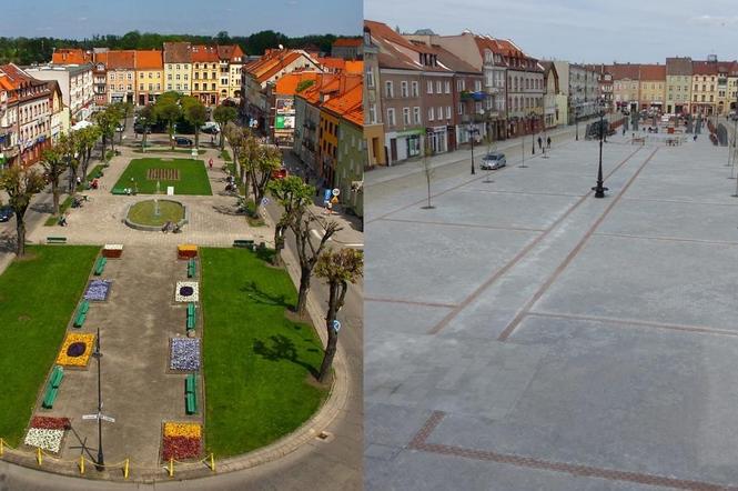 Tak wyglądał rynek w Bartoszycach do 2013 roku. Tak wygląda dziś!