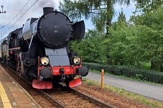 Pociąg retro ponownie woził pasażerów na trasach regionu tarnowskiego