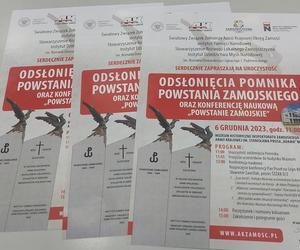 Zostanie odsłonięty pomnik poświęcony Powstaniu Zamojskiemu. upamiętni zbrojne działania na terenie Zamojszczyzny​