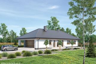 Projekt domu Wygodny od Muratora - wizualizacje i plan