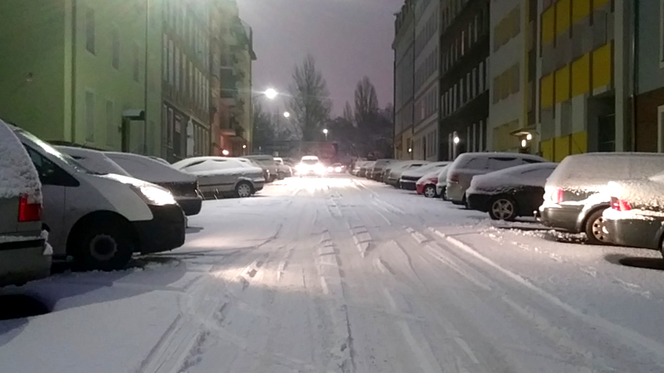 Zima zaskoczyła mieszkańców Szczecina