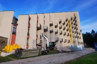 Piramida Kos w Ustroniu w remoncie - zdjęcia. Jak Sanatorium wyglądało przed remontem?