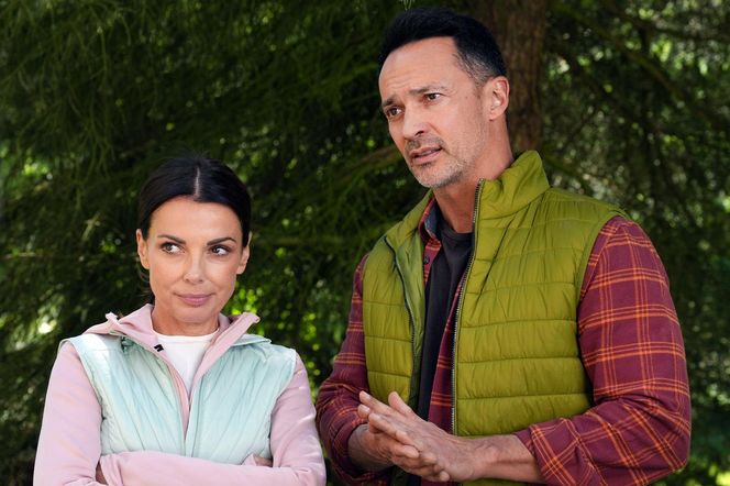 Barwy szczęścia, odcinek 3252. Kasia (Katarzyna Glinka), Mariusz (Rafał Cieszyński)