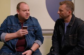 M jak miłość odc. 1851. Tadeusz (Bartłomiej Nowosielski), Bartek (Arkadiusz Smoleński)