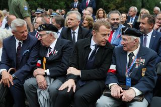 Uroczystość pod pomnikiem Polegli Niepokonani (1.08.2025)