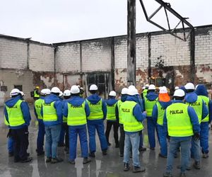 Pożar CH Marywilska 44. Śledczy zakończyli oględziny