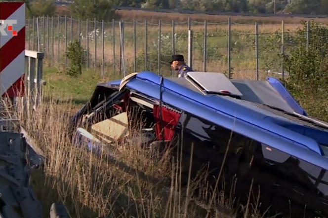 Wypadek polskiego autokaru w Chorwacji. Kierowca zasnął za kierownicą?