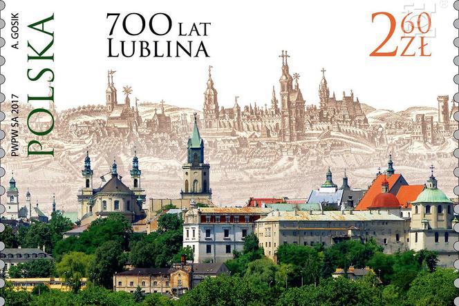 Lublin na znaczku