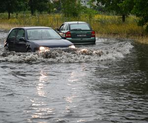 Szczecin zalany po nawałnicy 1.07.2022