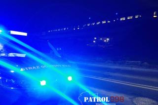 Potrącenie na torowisku w Krakowie