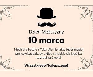 Dzień Mężczyzny - śmieszne życzenia i wierszyki