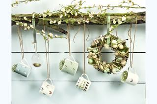 Wielkanocne dekoracje - zawieszone z pomysłem