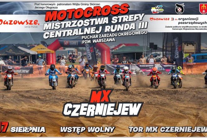 Kolejne zawody w Czerniejewie w już 17 sierpnia. Przed nami III Runda Mistrzostw Strefy Polski Centralnej w Motocrossie