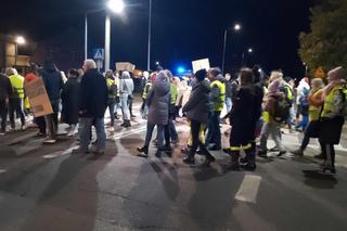 Protest w Czarnowie pod Bydgoszczą