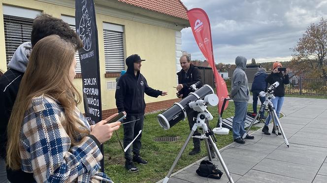 Częściowe zaćmienie Słońca w Zielonej Górze