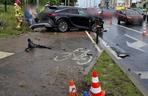 Fatalny wypadek na ulicach Gdyni! Kierowca wjechał chodnik i potrącił trzy osoby [ZDJĘCIA].