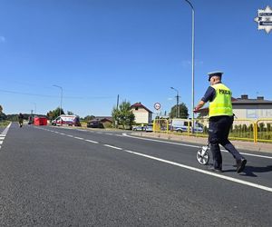 Kobiór. Śmiertelny wypadek na DK nr 1. Pasażerka citroena nie żyje [ZDJĘCIA]