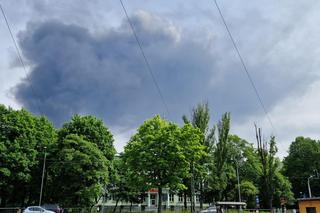 Pożar w Siemianowicach Śląskich. Płonie składowisko odpadów