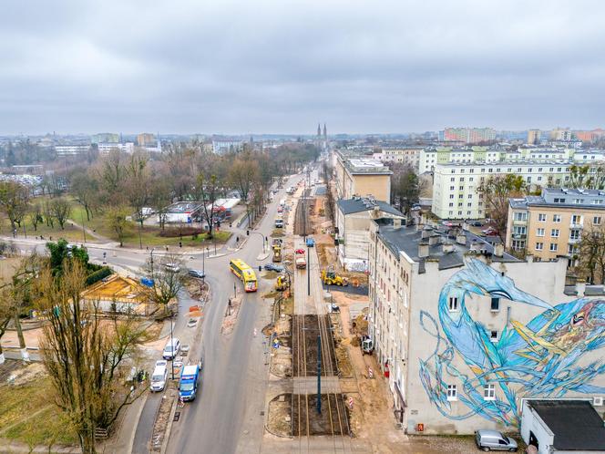 Dobiega końca remont ul. Wojska Polskiego w Łodzi