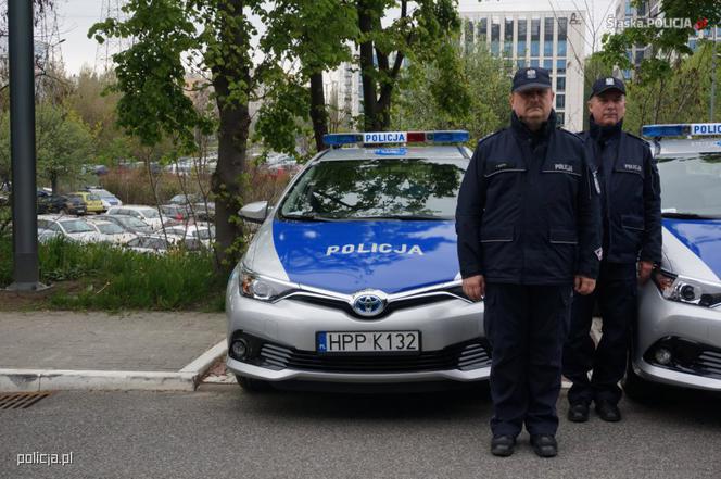 Śląska policja w Toyotach Auris Hybrid