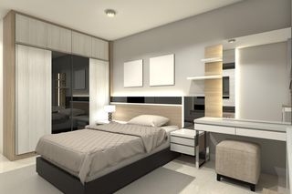 Biurko w sypialni - jak je zaaranżować? - inspiracje