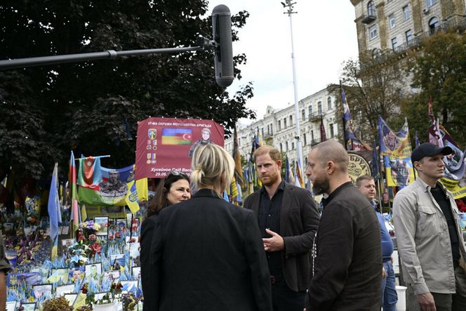 Książę Harry odwiedza Ukrainę.