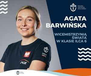 Agata Barwińska ze srebrnym medalem po Mistrzostw Świata klas olimpijskich w Chinach