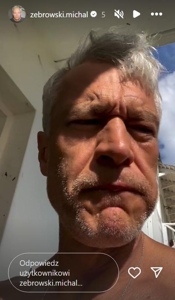 Michał Żebrowski pokazał oko cyklonu! Potworne zniszczenia po Melissie