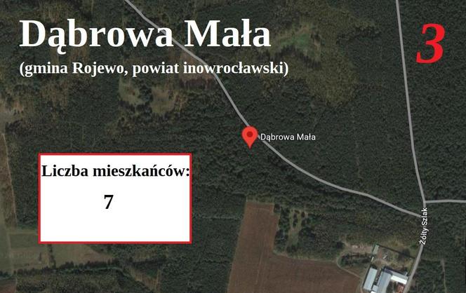 Te wsie Kujawsko-Pomorskiego liczą najmniej mieszkańców